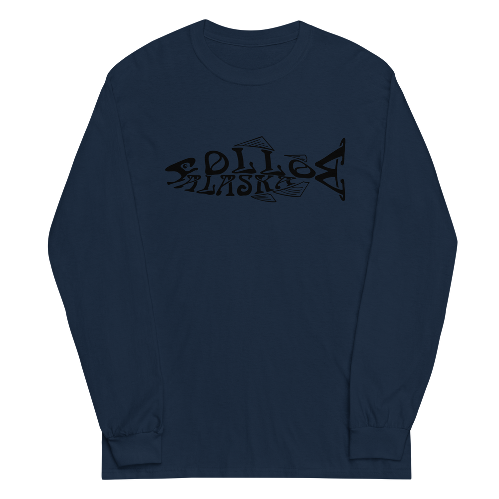 Follow Alaska Salmon Long Sleeve Shirt