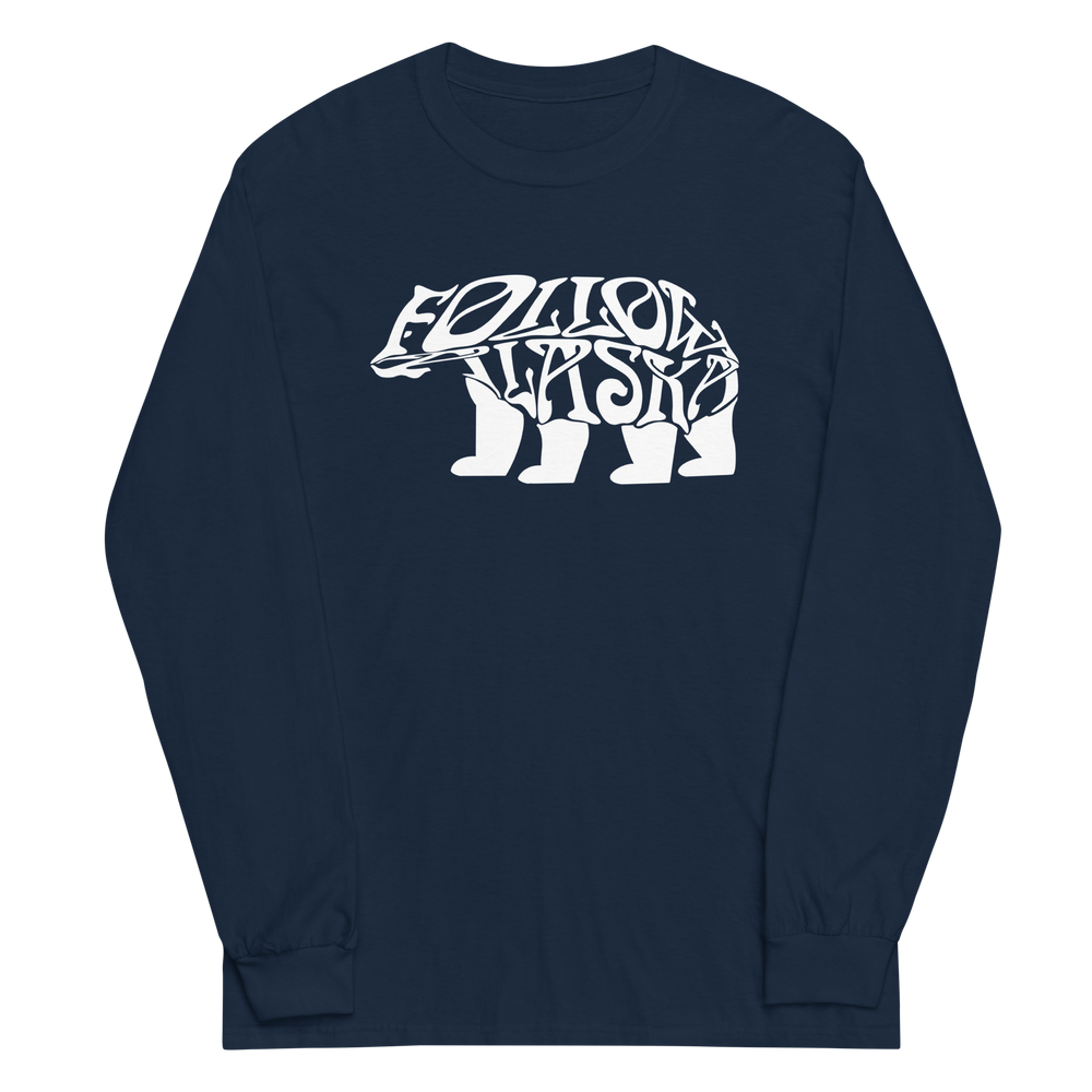 Follow Alaska Bear Long Sleeve Shirt