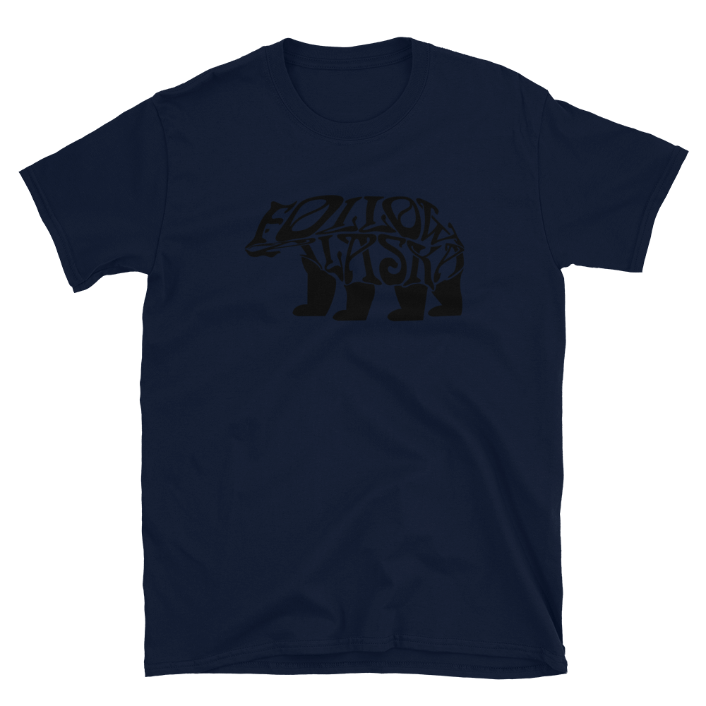 Follow Alaska Bear Short-Sleeve Unisex T-Shirt