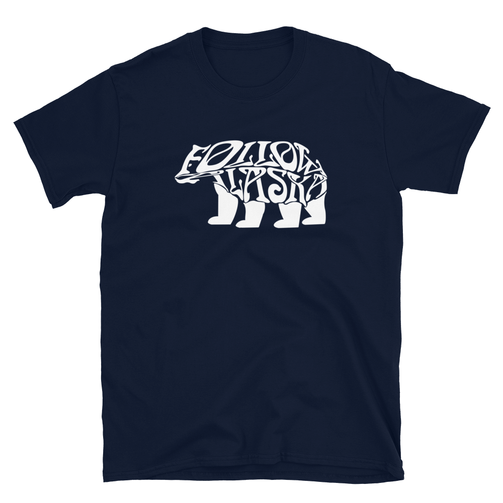 Follow Alaska Bear Short-Sleeve Unisex T-Shirt