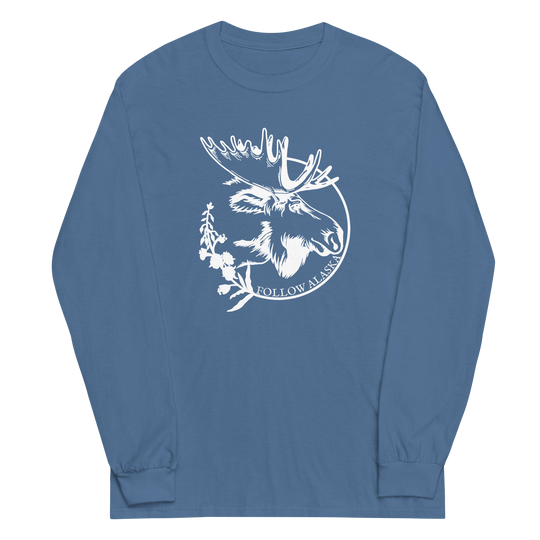 Fireweed Moose Long Sleeve Shirt